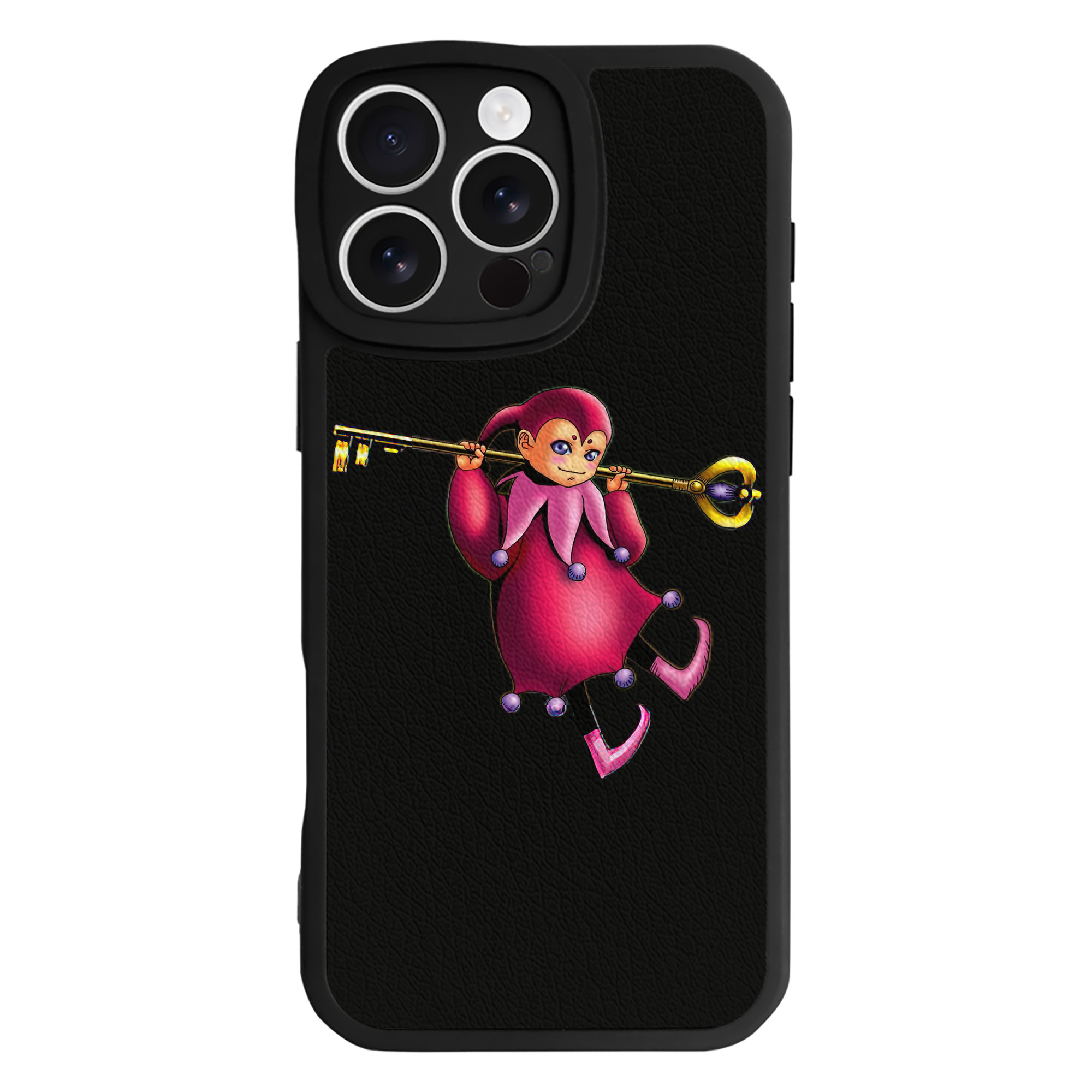 遊☆戯☆王 Yu-Gi-Oh! 【iPhone 16シリーズ対応】シリコンスマホケース（レザー調） 材質：シリコン